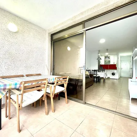 Appartamento Los Cristianos Valdescenter A Con Wifi,Cerca Playa